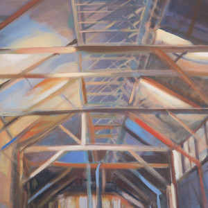 Woolshed Reverie 2 by Barbara Aroney  Image: Woolshed Reverie 2 rafters