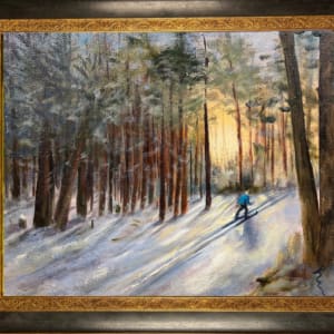 Winter's Winding Trail by Kate Emery 