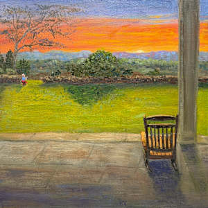 Hill-Stead Porch by Kate Emery, Image 1.