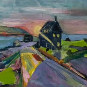 Sunset on the Pier by Justine Lasdin