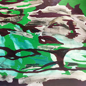 Tide Through Rocks by Justine Lasdin