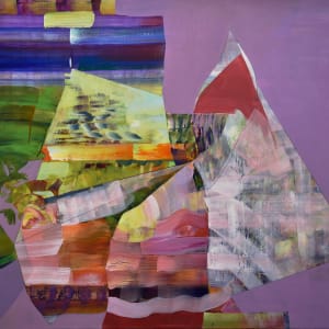Ground Figure #66, "Between Eons" (Purple Pony) by Linda Price-Sneddon