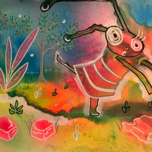 Little Bug had Never Worn a Dress Before by Nicolette Leigh Yates