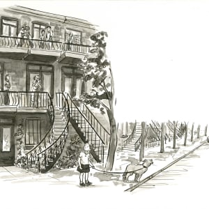 Pavel Leaves His Dog with Justine, Image 1.