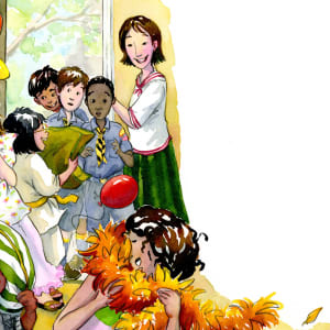 Pancake Birthday Boy Scouts Arrive