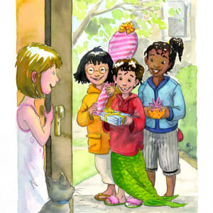 Pancake Birthday Friends Arrive By Leanne Franson Artwork Archive