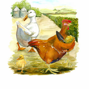 The Little Red Hen : I will plant it myself