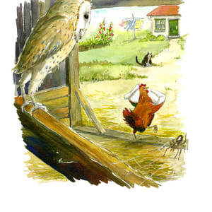 The Little Red Hen: I will make the bread myself.