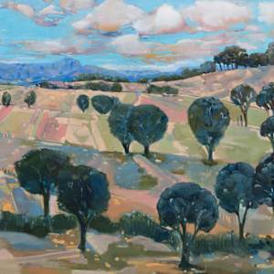 Distant horizon: Cathedral Ranges by Belinda Wilson, Image 1.