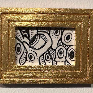 Tiny Gold - Eyeballs by Melanie Mandl