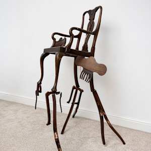 Chairs nr 40, 41 and 42 by sonia e barrett, Image 3.