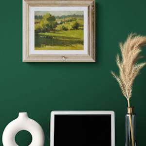 Golden Light by Malcolm Dewey  Image: To scale. Frame suggestion only.