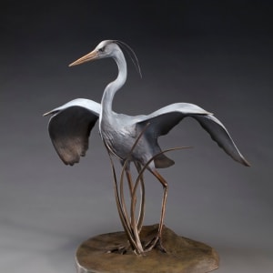 Great Blue Heron by Cathy Ferrell 