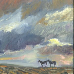 Wild Horses on the Bighorn by Faith Rumm