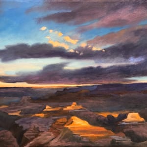 Breaking Day, Brooding Canyon by Faith Rumm 
