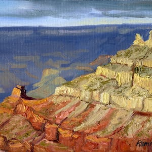 Cedar Ridge from South Rim Grand Canyon by Faith Rumm