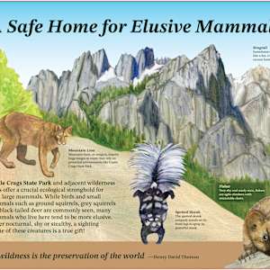 z Castle Crags New MAMMALS by Faith Rumm