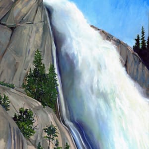 Spring Velocity - Nevada Falls by Faith Rumm