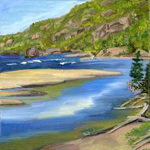Water's Edge #5 by Faith Rumm 