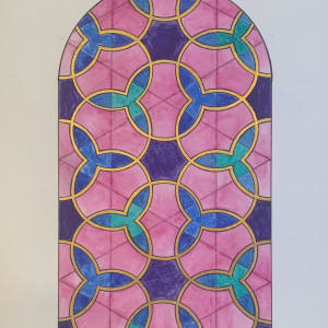 Rose Window by Wilhelmina Ceramics