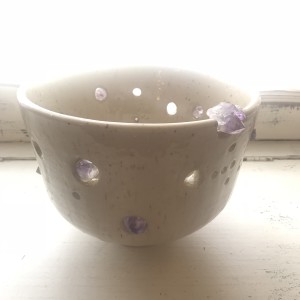 Amethyst Light by Wilhelmina Ceramics