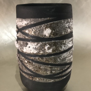 Raku - 01 by Wilhelmina Ceramics 