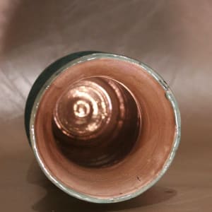 Gold Raku 10 by Wilhelmina Ceramics 
