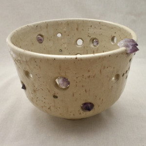 Amethyst Light by Wilhelmina Ceramics 