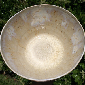 Sea Foam Bowl by Wilhelmina Ceramics 