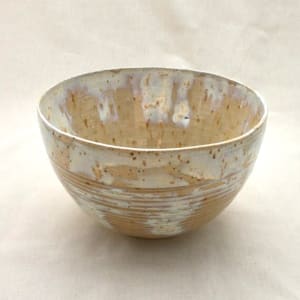 Sea Foam Bowl by Wilhelmina Ceramics 