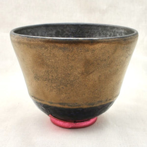 Hot Pink & Gold by Wilhelmina Ceramics