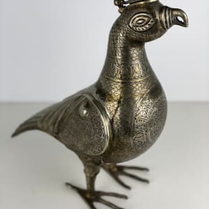 5090 - Persian Silver Bird Pitcher 