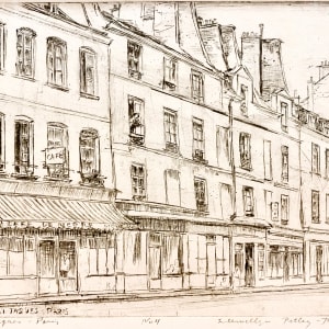2409 - Rue St. Jacques, Paris - No. 4 by Llewellyn Petley-Jones (1908-1986) 