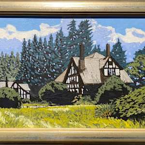 10200 - Empty Mansion on South West Marine Drive by Michael Kluckner, Image 1.