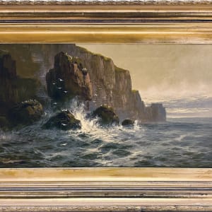1993 - Kynance Cove Cornwall by John BRETT ARA ( 1830 - 1902 )