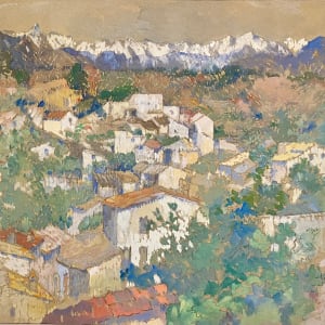 2276 - Untitled (Cityscape) by Harriet Mary Ford (1859-1939) 