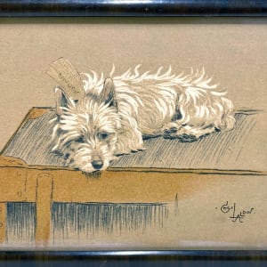 2789 - Dog by Cecil Charles WINDSOR ALDIN (1870 - 1935)