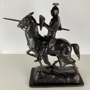 5081 - Bronze Medieval Knight 