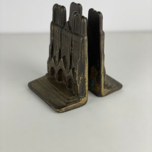 5092 - Bronze Church Bookends (2 pieces) 