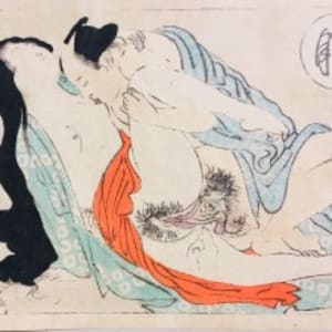 3954 - Shunga -- Spring Pictures #12 by Meiji Era 1868-1912 