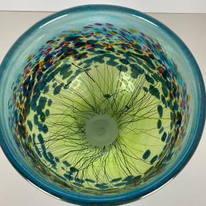 5072 - Hand Blown Glass Bowl 