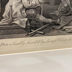 3956 - An Election Entertainment Plate 1 by William Hogarth (1697 – 1764) 