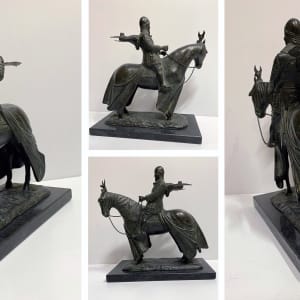 4999 - Medieval Horseman by A. Testi