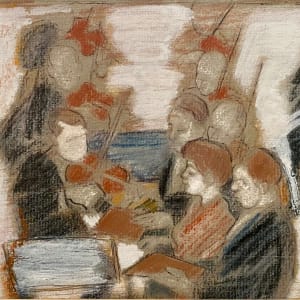 2788  - Orchestra by Lillian FREIMAN ( 1908-1986) 