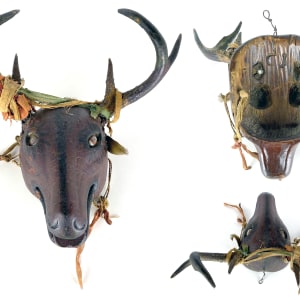 5057 - Antique Guatemalan Deer Mask