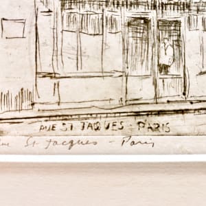 2409 - Rue St. Jacques, Paris - No. 4 by Llewellyn Petley-Jones (1908-1986) 