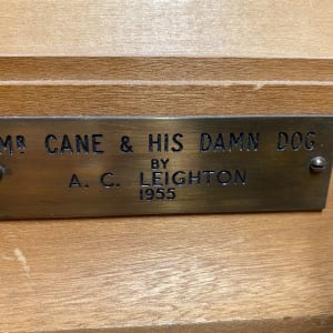 0512 - Mr. Cane and his Damn Dog by A. C. LEIGHTON (1901-1965) 