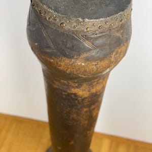 5098 - Antique Wooden Congo Drum 