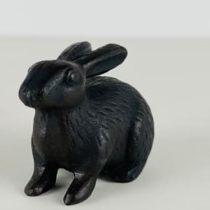 5139 - Bronze Bunny Sculpture 