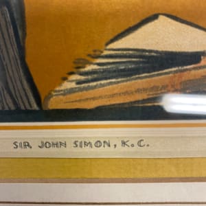 3057 - Sir John Simon, K.C. by Edmond Kapp (1890-1978) 